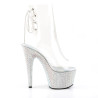 Pleaser BEJEWELED-1018DM-7 Transparent Silver Strass