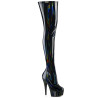 Pleaser DELIGHT-3000HWR Black Hologram Patent Sale Women
