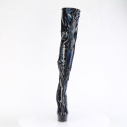 Pleaser DELIGHT-3000HWR Black Hologram Patent Sale Women