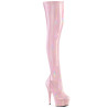 Pleaser DELIGHT-3000HWR Rose Hologram Patent Sale Women