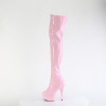 Pleaser DELIGHT-3000HWR Rose Hologram Patent Sale Women