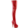 Pleaser DELIGHT-3000HWR Red Hologram Patent Sale Women