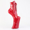 Pleaser FORBIDDEN-1020 Red Patent Women's Ankle Boots
