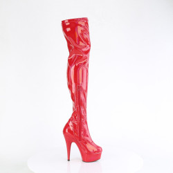 Pleaser DELIGHT-3000HWR Red Hologram Patent Sale Women