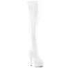 Pleaser DELIGHT-3000HWR White Hologram Patent Sale Women