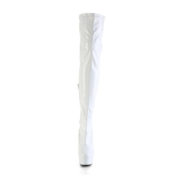 Pleaser DELIGHT-3000HWR White Hologram Patent Sale Women