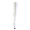 Pleaser DELIGHT-3000HWR White Hologram Patent Sale Women