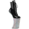Pleaser FORBIDDEN-1020BEJ Ankle Boots