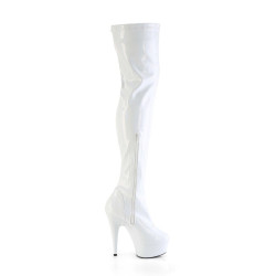 Pleaser DELIGHT-3000HWR White Hologram Patent Sale Women