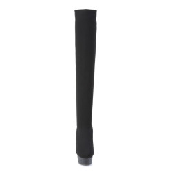 Pleaser DELIGHT-3002-1 Black Knit Fabric Sale Women