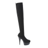 Pleaser DELIGHT-3002-1 Black Knit Fabric Sale Women