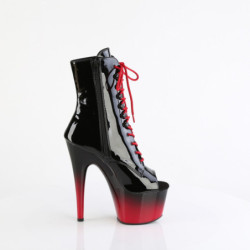Pleaser ADORE-1021BR-H Black Patent Black-Red Sale Women