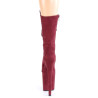 Pleaser FLAMINGO-1050FS Burgundy Vegan Suede Sale Women