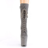 Pleaser FLAMINGO-1050FS Grey Vegan Suede Sale Women