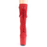 Pleaser FLAMINGO-1050FS Red Vegan Suede Sale Women