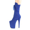Pleaser FLAMINGO-1050FS Blue Vegan Suede Sale Women
