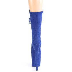 Pleaser FLAMINGO-1050FS Blue Vegan Suede Sale Women