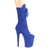Pleaser FLAMINGO-1050FS Blue Vegan Suede Sale Women