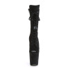 Pleaser FLAMINGO-1051FS Black Vegan Suede Sale Women