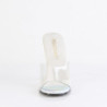 Fabulicious GALA-01DML Transparent Silver Strass Mules
