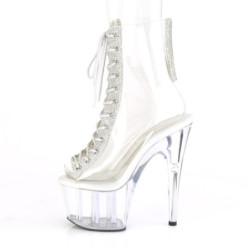 Pleaser ADORE-1016C-2 Transparent Strass Sale Women