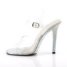 Fabulicious GALA-08DM Silver High Heeled Bridal Sandals