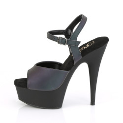 Pleaser DELIGHT-609REFL Green Reflective Black Sale