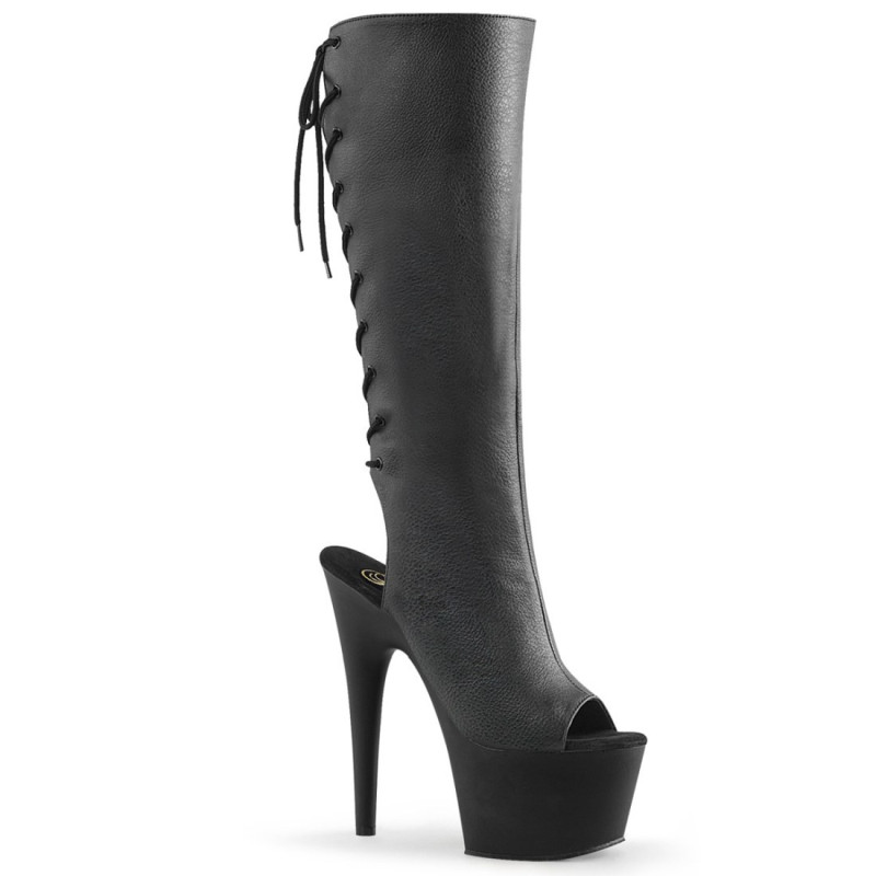 Pleaser ADORE-2018 Vegan Platform Heeled Boots Pleaser ADORE-2018 Vegan Platform Heeled Boots