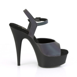 Pleaser DELIGHT-609REFL Green Reflective Black Sale
