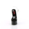 Pleaser GLEAM-608 Transparent Black Sale Women