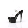 Pleaser GLEAM-608 Transparent Black Sale Women