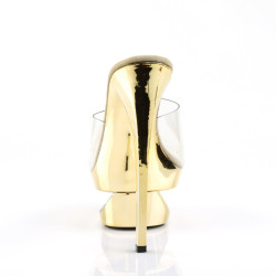 Pleaser ECLIPSE-601DM Transparent Gold Chrome Sale Women