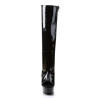 Pleaser DELIGHT-2018 Patent Platform Knee Boots