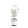 Pleaser GLEAM-609 White Patent Sale Women