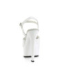 Pleaser GLEAM-609 White Patent Sale Women