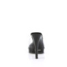 Fabulicious GLORY-501 Transparent Black Mules Women