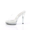 Fabulicious GLORY-501 Transparent High Heeled Mules
