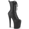 Pleaser ENCHANT-1040 Black Vegan Leather Ankle Boots