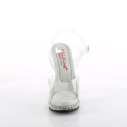 Fabulicious GLORY-508SDT Strass High Heels Bridal Sandals