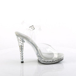 Fabulicious GLORY-508SDT Strass High Heels Bridal Sandals