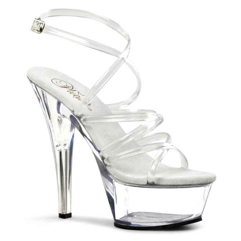 Pleaser KISS-206 Transparent Sale Women Pleaser KISS-206 Transparent Sale Women