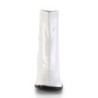 Funtasma GOGO-150 White Patent Chunky Ankle Boots