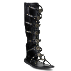 Funtasma ROMAN-15 Black Vegan Gladiator Men Sandal