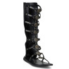 Funtasma ROMAN-15 Black Vegan Gladiator Men Sandal