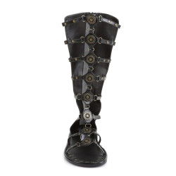 Funtasma ROMAN-15 Black Vegan Gladiator Men Sandal