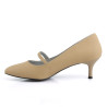 Pleaser Pink Label KITTEN-03 Taupe Nubuck Sale Women
