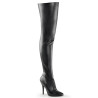 Pleaser SEDUCE-3010 Vegan Heeled Thigh High Boots
