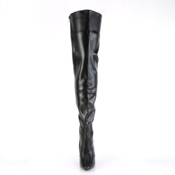 Pleaser SEDUCE-3010 Vegan Heeled Thigh High Boots