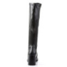 Funtasma GOGO-300 Black Vegan Chunky Heel 70s Boots