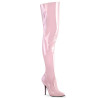 Pleaser SEDUCE-3010 Rose Heeled Thigh High Boots